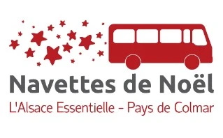 Autobús lanzadera Navettes de Noel ir a los mercadillos de Navidad en Alsacia